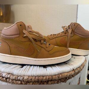 Nike Court Borough Mid 'Yellow Wheat'